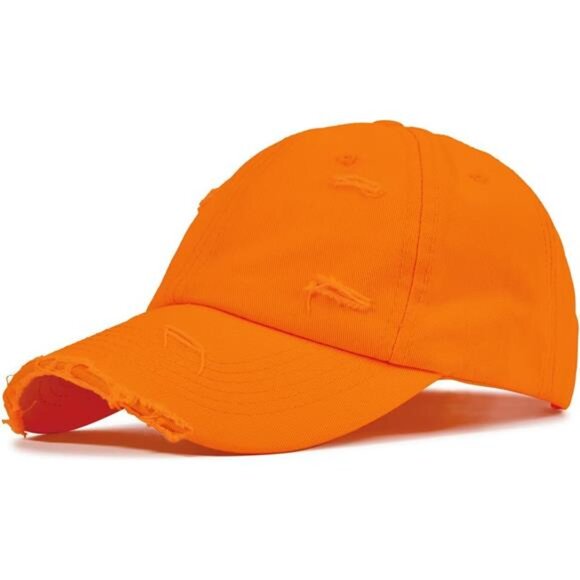 Accessories - Baseball Caps for Men Womens Baseball Hat Distressed Cotton Dad